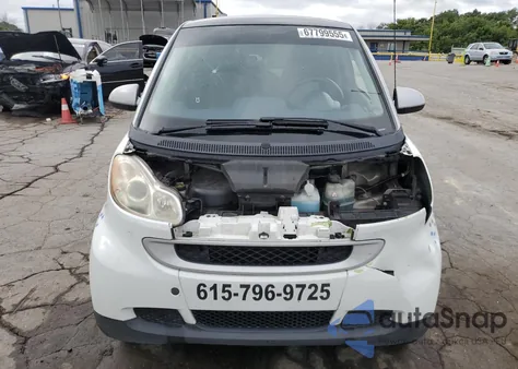 2011 Smart Fortwo Pure z USA, uszkodzony, nr VIN WMEEJ3BA0BK423700